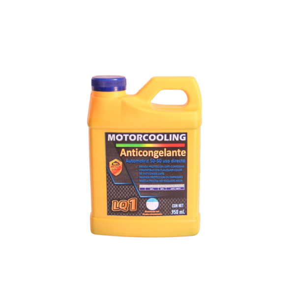 Anticongelante Refrigerante Super Premium Color Azul al 50%