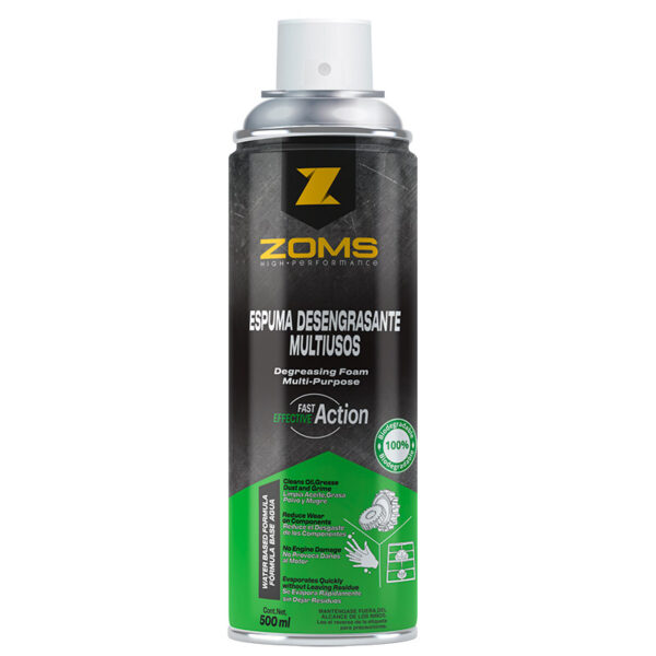 Desengrasante en espuma multiusos Zoms