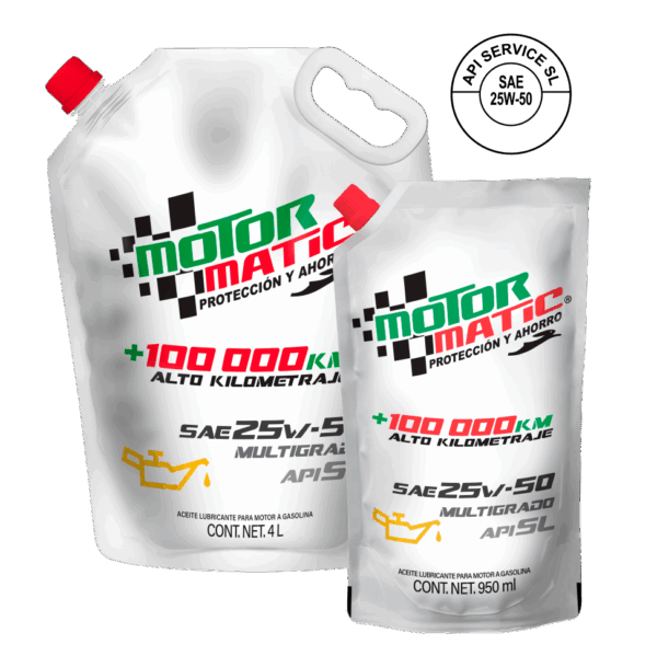 Motor Matic API SL SAE 25w60 DOYPACK