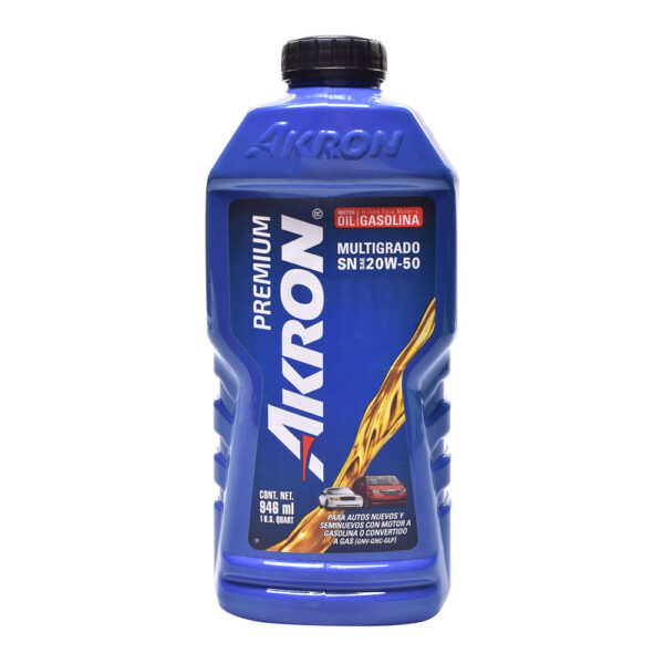 ACEITE AKRON MOTO SL SAE 4T 20w50
