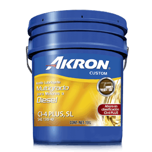 AKRON Custom Aceite Motor a Diesel Multigrado 15w40