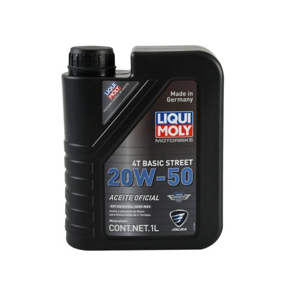 ACEITE ITALIKA LIQUI MOLY SL JASO MA2 4T 20W50