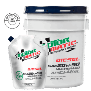 Motor Matic Aceite Motor a Diesel Multigrado 20w50