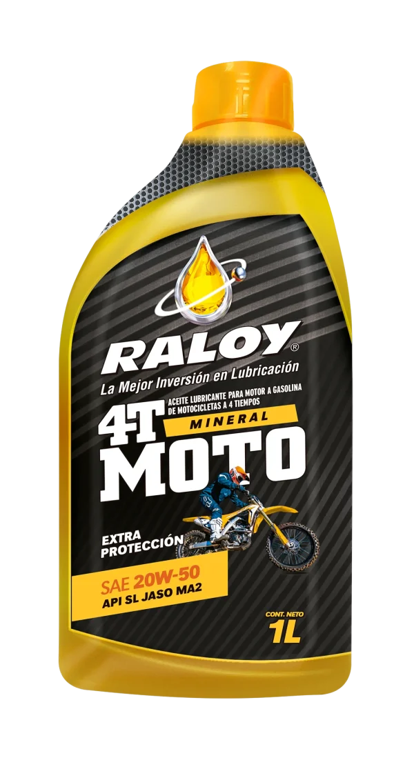 ACEITE RALOY JASO MA2 SAE 4T 20W50